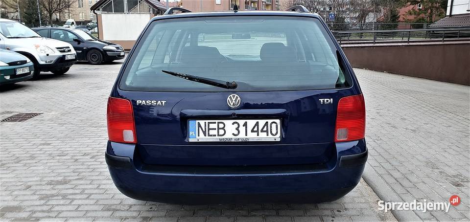 Volkswagen Passat B5 19 TDi 90 1999 nieuszkodzony Elbląg sprzedam