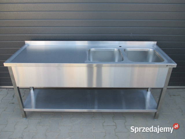 Zlew Gastronomiczny 2 Komorowy Zabudowany wielkopolskie Ostrów Wielkopolski