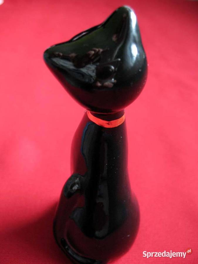 Kot Powabna koteczka figurka porcelana 10 x 45 x mazowieckie