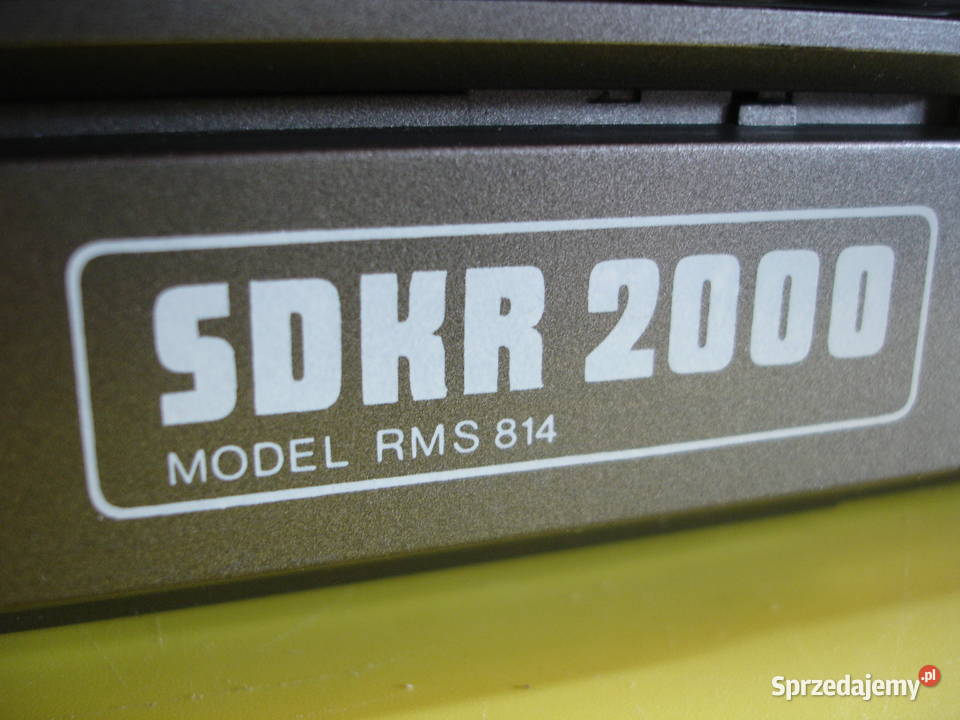 Radiomagnetofon SDKR 2000 RMS814 Zielona Góra