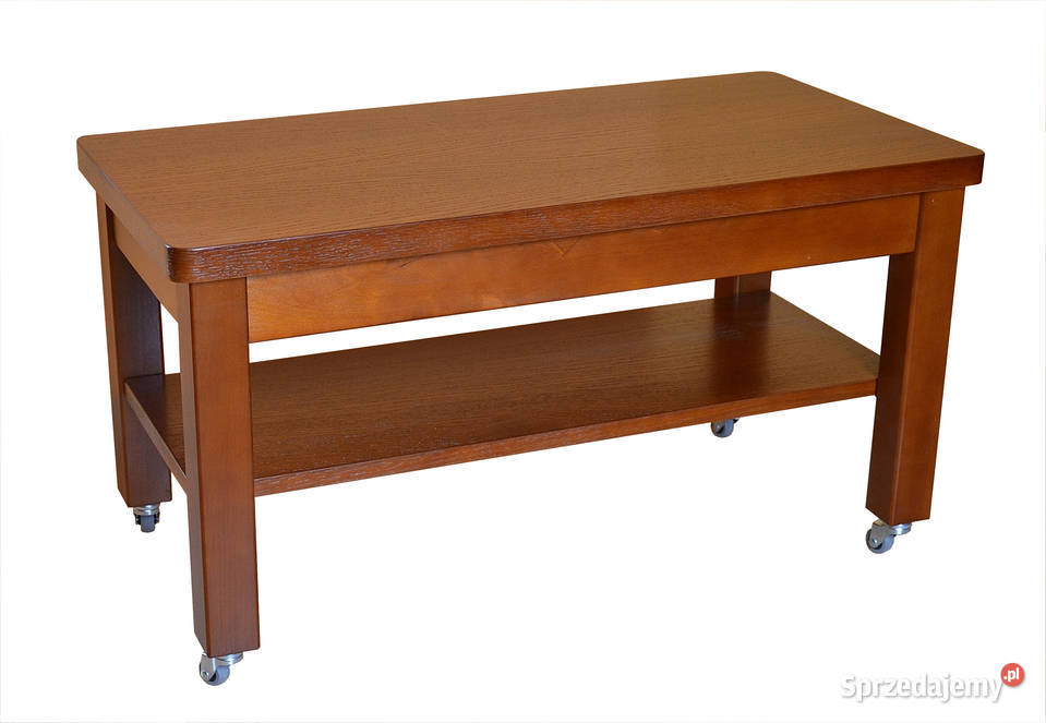 Ława Z PÓŁKĄ KÓŁKA 100 60 STOLIK Stół RÓŻNE Stoły, krzesła, biurka