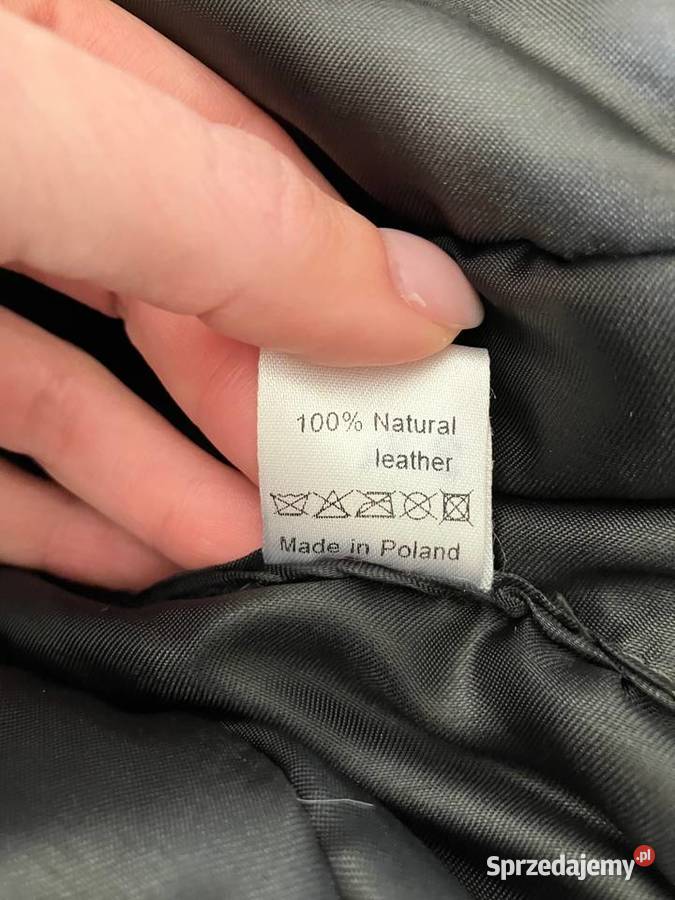 Nowa skórzana czapka uszatka damska polska Gena Galanteria i dodatki Nisko