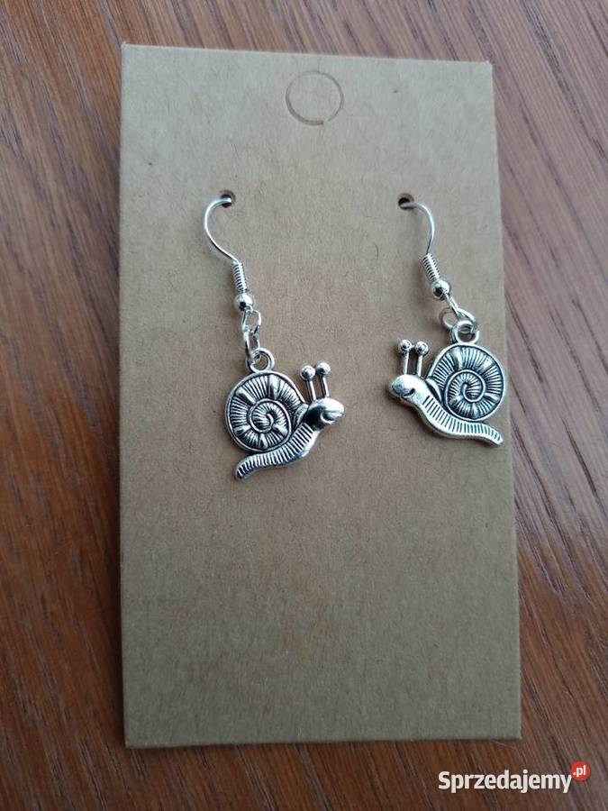 Kolczyki Ślimaki handmade Sosnowiec