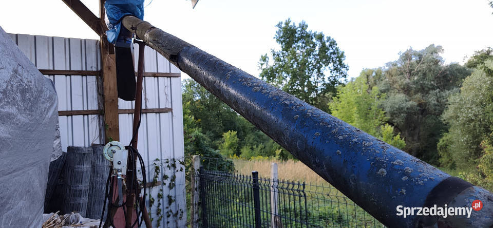 Przenośnik ślimakowy do zbożażmijka 8m Oborzany sprzedam