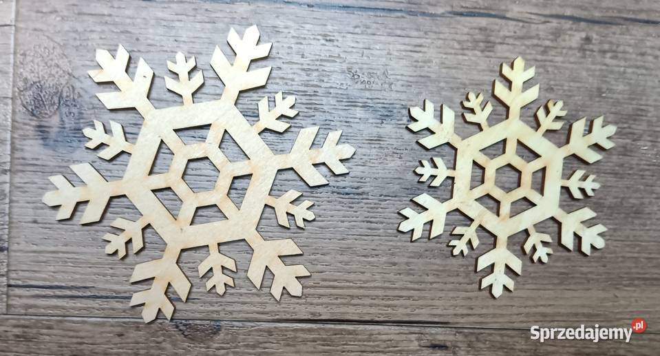 Eco dekor drewniany płatek śniegu Zbylitowska Góra