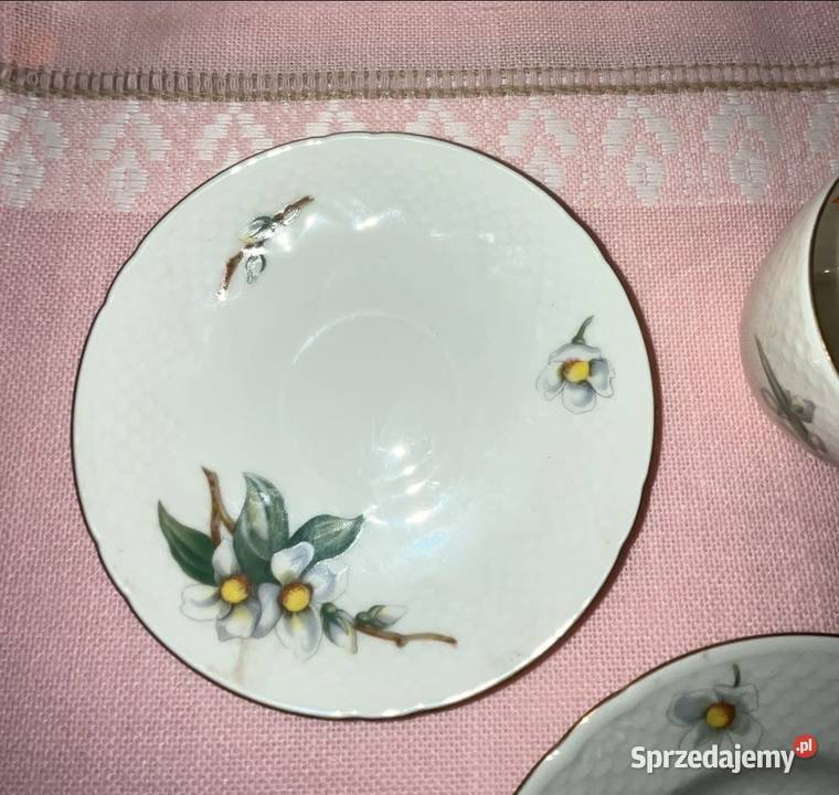 Filiżanka z talerzykiem Royal Copenhagen BG Gdańsk