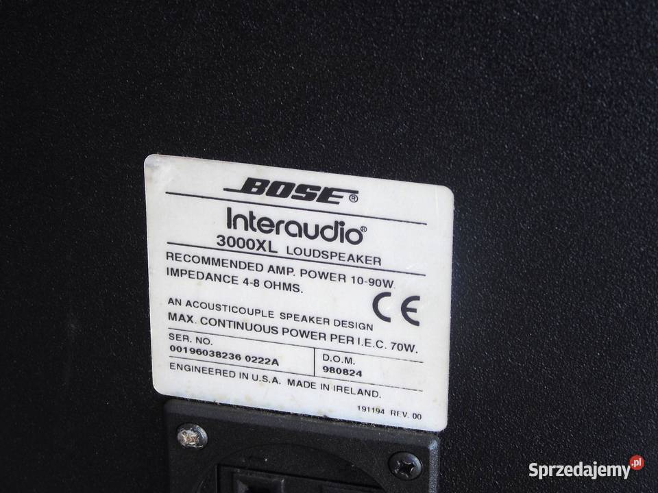 Kolumny Bose 3000 XL świetne monitory WYSYŁKA Słuchawki i głośniki Słuchawki i głośniki podkarpackie Jasło