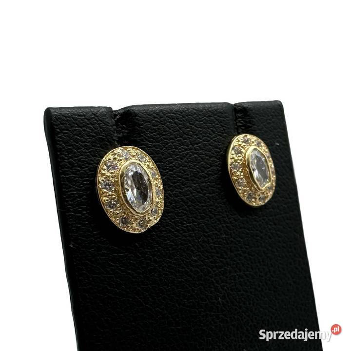 Nowe złote kolczyki pr 585 153g