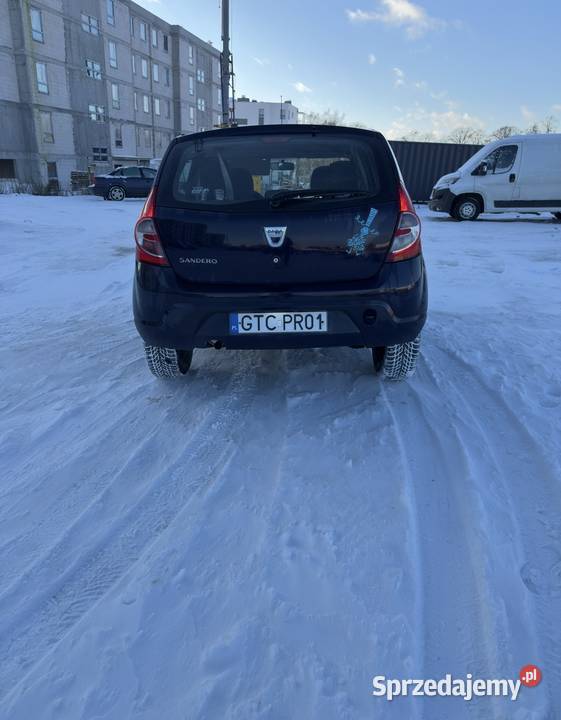 Dacia Sandero 12 benzyna 2011r manualna