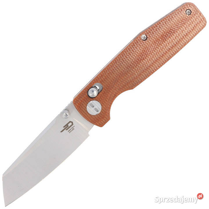 Nóż składany Bestech Slasher Natural Micarta Warszawa