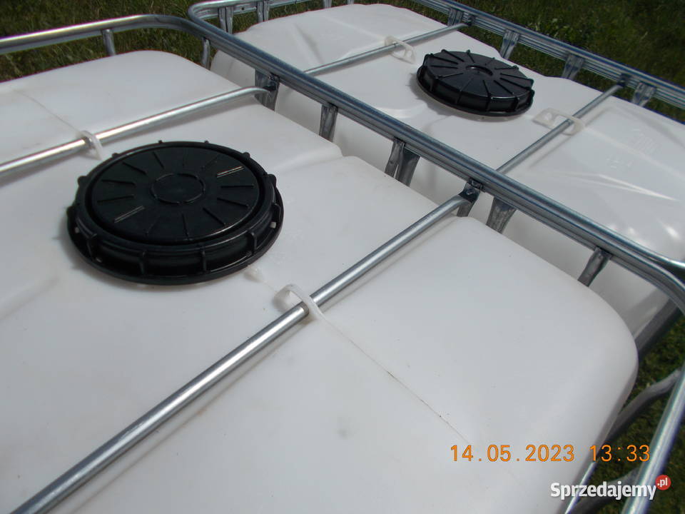 zbiornik 600 1000 l paletopojemnik beczka mauzer Łubianka