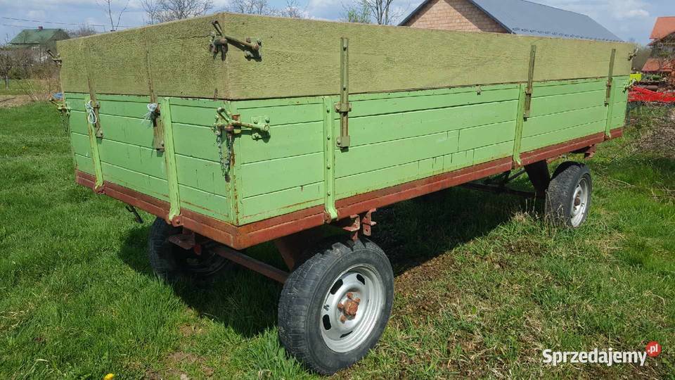 Przyczepka wóz rolnicza ładny stan TRANSPORT