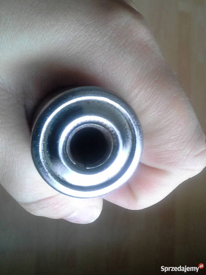 Pompka Romet chromowana 32 z wężykiem PRLRower Bydgoszcz