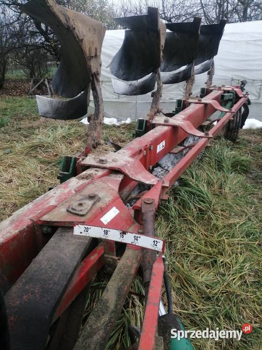 Pług obracalny vario 5 skibowy Kverneland LB 85 lubelskie Ornatowice