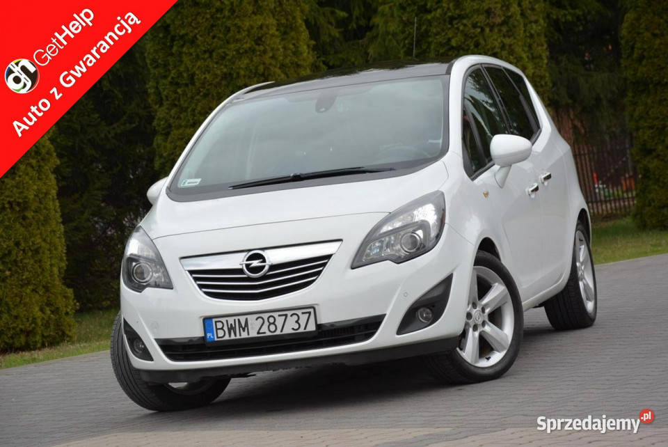 Opel Meriva 17CDTI110 Cosmo Skóry Panorama Led gniazdo AUX mazowieckie Ostrów Mazowiecka sprzedam