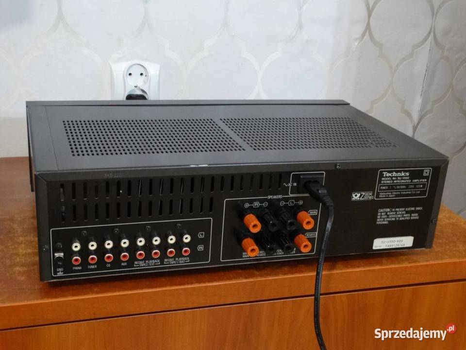 Wzmacniacz Technics SUV550 sprawny 520 wat podkarpackie Jasło sprzedam