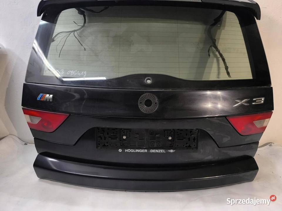 KLAPA BAGAŻNIKA MPAKIET 4759 BMW X3 E83 wielkopolskie