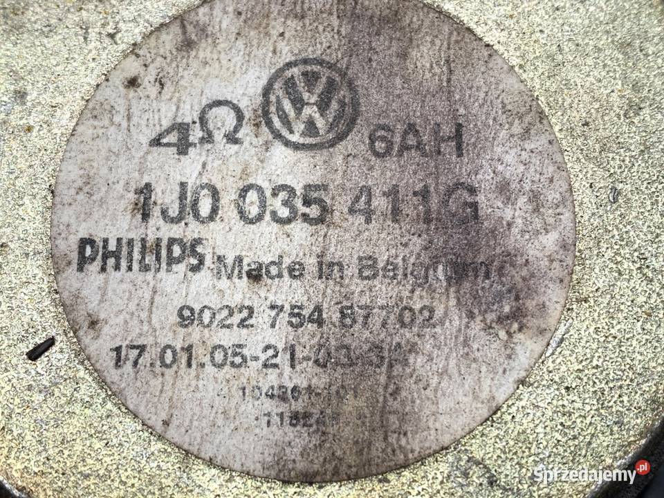 GŁOŚNIKI KOMPLET SEAT ALTEA 1J0035411G Minivan osobowe