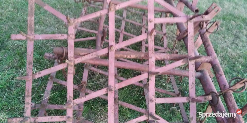 Brony ciągnikowe 4 polowe składane nieuszkodzony Lublin