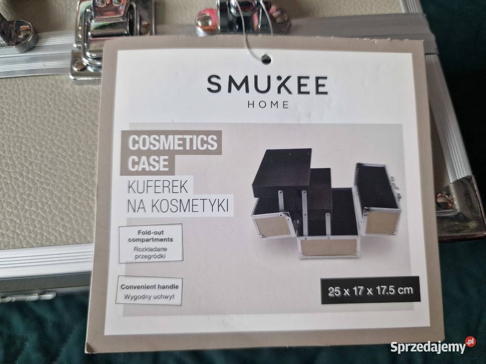 NOWY Kuferek na biżuteriękosmetyki SMUKEE Wrocław