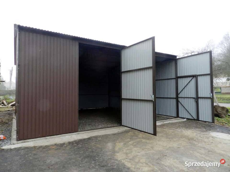 Blaszana montowana hala 77 m Kraków