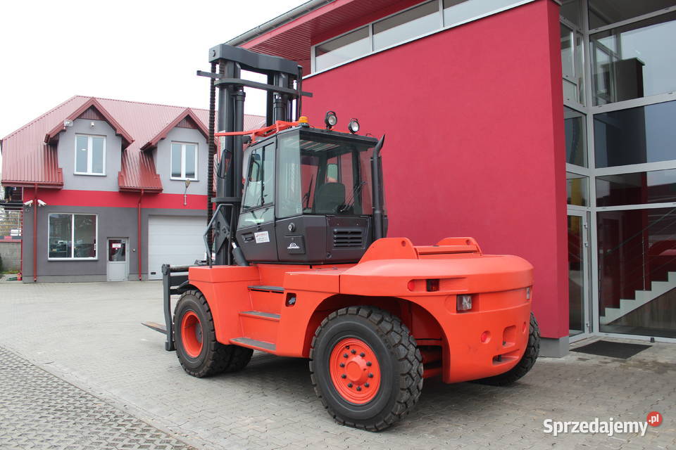 LINDE H140 Wózek widłowy o udźwigu 14 ton Gliwice