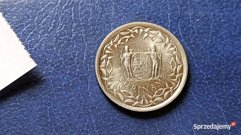 Stare monety 25 cent 1988 Surinam podkarpackie Lesko