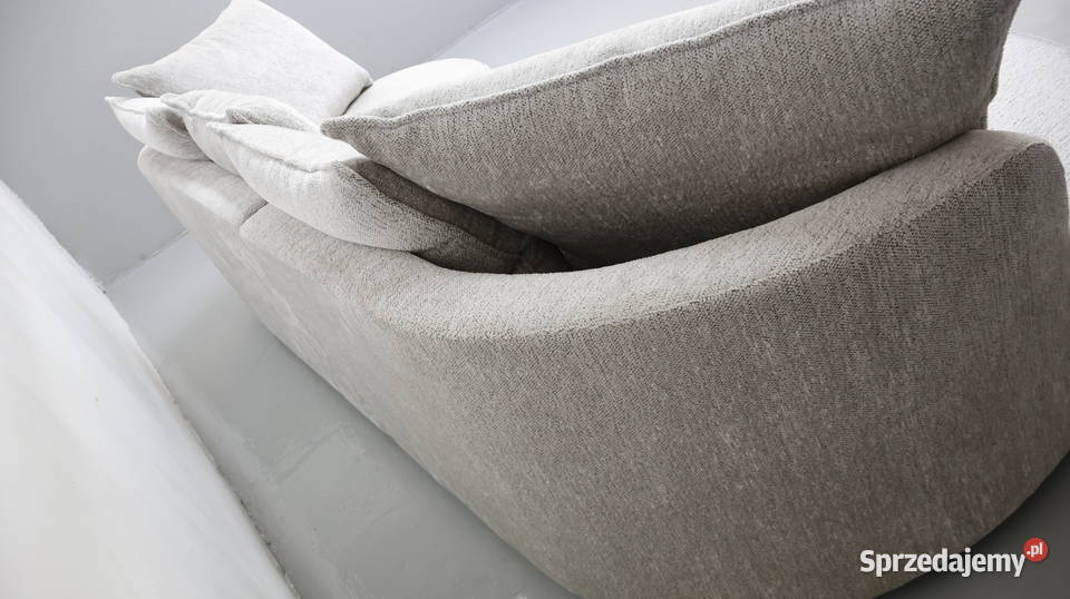 TDf NOWOCZESNY NAROŻNIK SOFA KANAPA beżowa Poznań