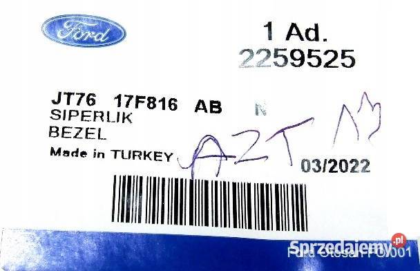 ATRAPA GRILL KRATKA ZDERZAKA PRZÓD FORD COURIER Głogów