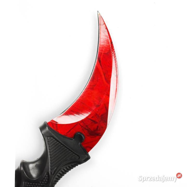 Karambit 20 Metal Ostry Nóż Counter Strike Szczecin