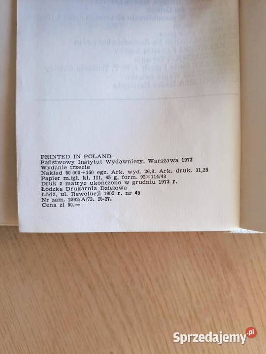 Baśnie Andersena 1973 Warszawa twarda okładka Katowice sprzedam