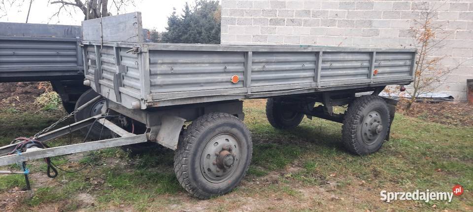 Przyczepa Rolnicza Autosan d50 6 ton transport łódzkie Złoczew