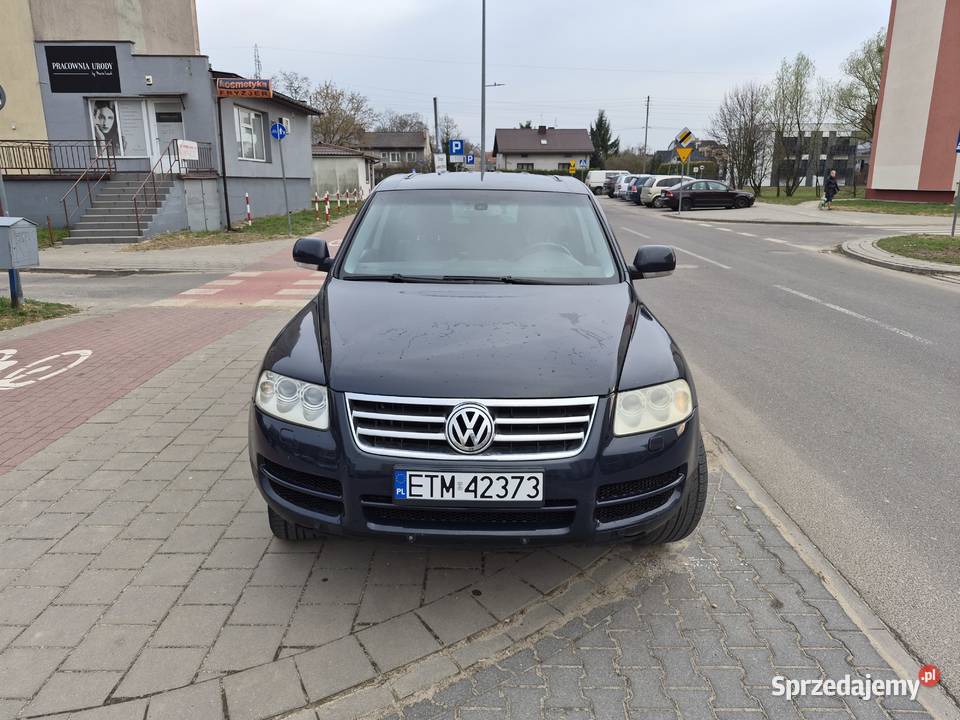 Touareg 25TDI 2004r 4x4 reduktor blokada Rok produkcji 2004 Tomaszów Mazowiecki sprzedam