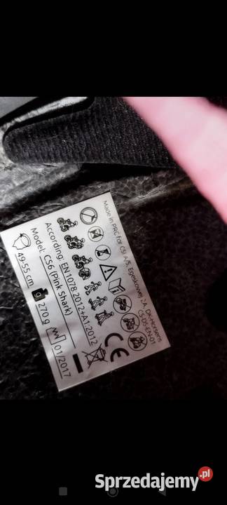 Crazy Safety kask dziecięcy REKIN różowy S 4955 sprzedam