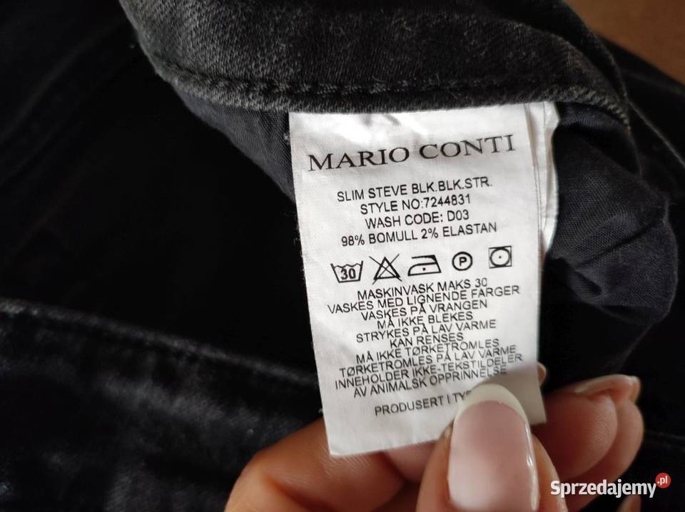 szare spodnie cargo jeansy dżinsy męskie casual Rozmiar XL Kielce