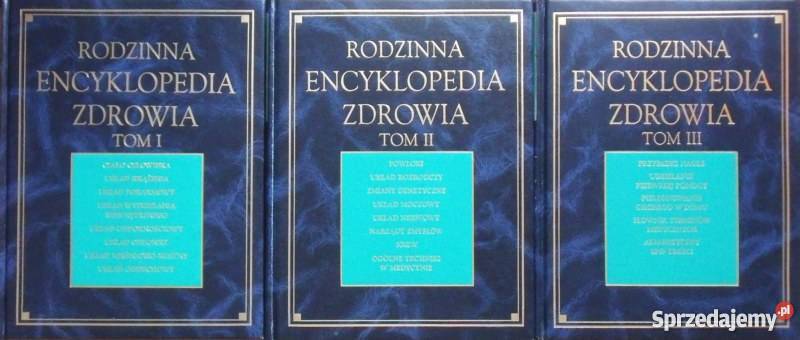 Rodzinna Encyklopedia Zdrowia 3 Tomy Szczecin