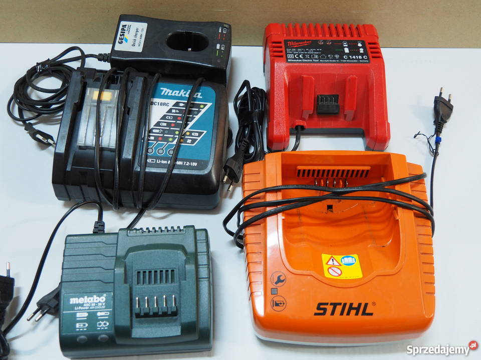 Naprawa ladowarka REMS WURTH GESIPA STIHL HILTI mazowieckie Warszawa