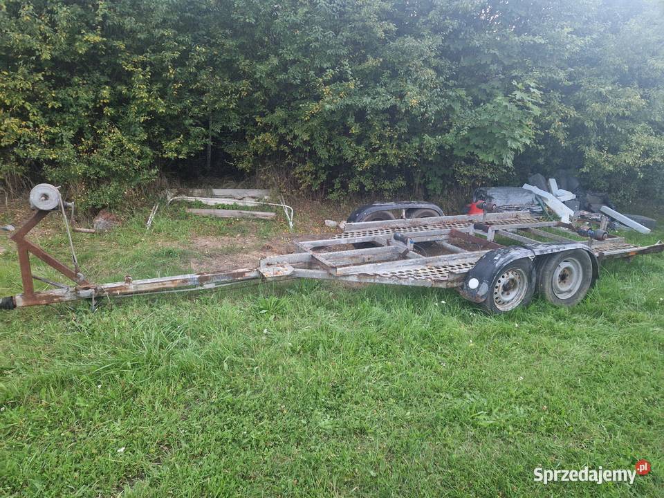Przyczepa podłodziowa laweta Motoryzacja Lublewo Gdańskie