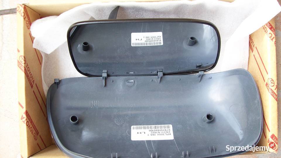 Obudowa i wkład lusterka zewnętrznego prawego do