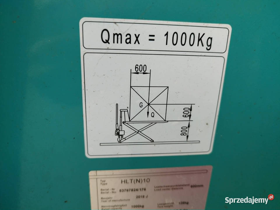 Wózek paletowy ręczny i elektryczny krzyżowy Strzyżew