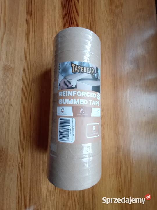 Tapebear papierowa taśma wodna podgumowana Pozostałe Złotniki Kujawskie