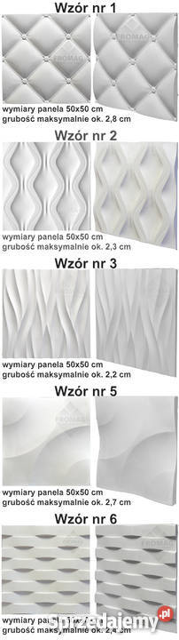 PANEL ŚCIENNY DEKORACYJNY panele 3d dolnośląskie Zgorzelec