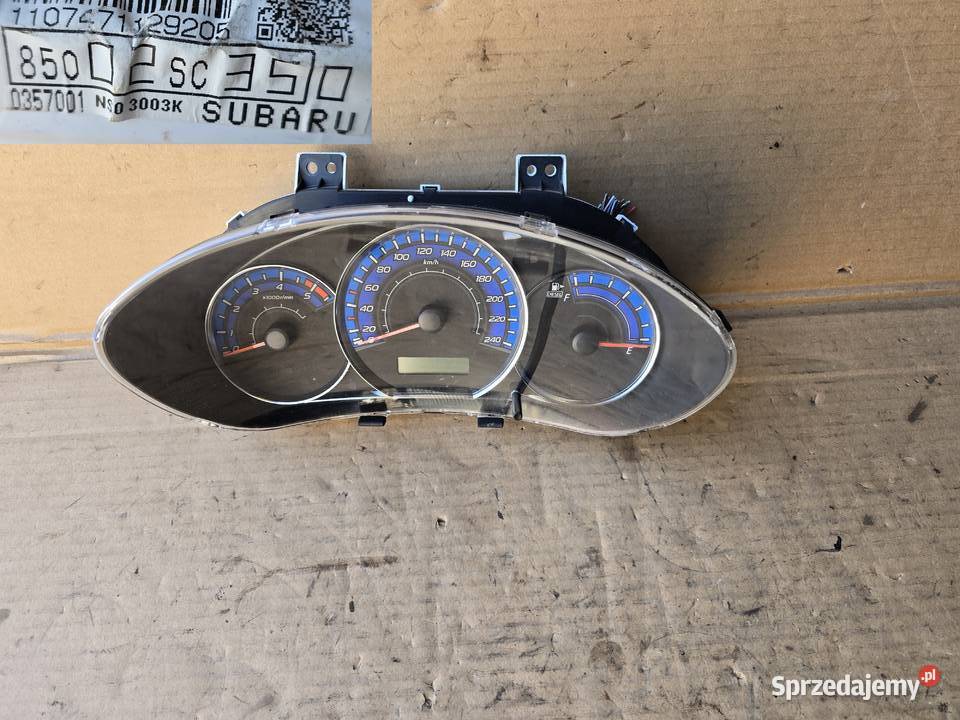 Subaru Forester 3 SH zestaw startowy 20 diesel osobowe Legnica