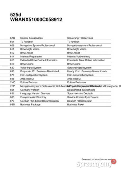 BMW e60 525d LCI Seria 5 Mogilno sprzedam