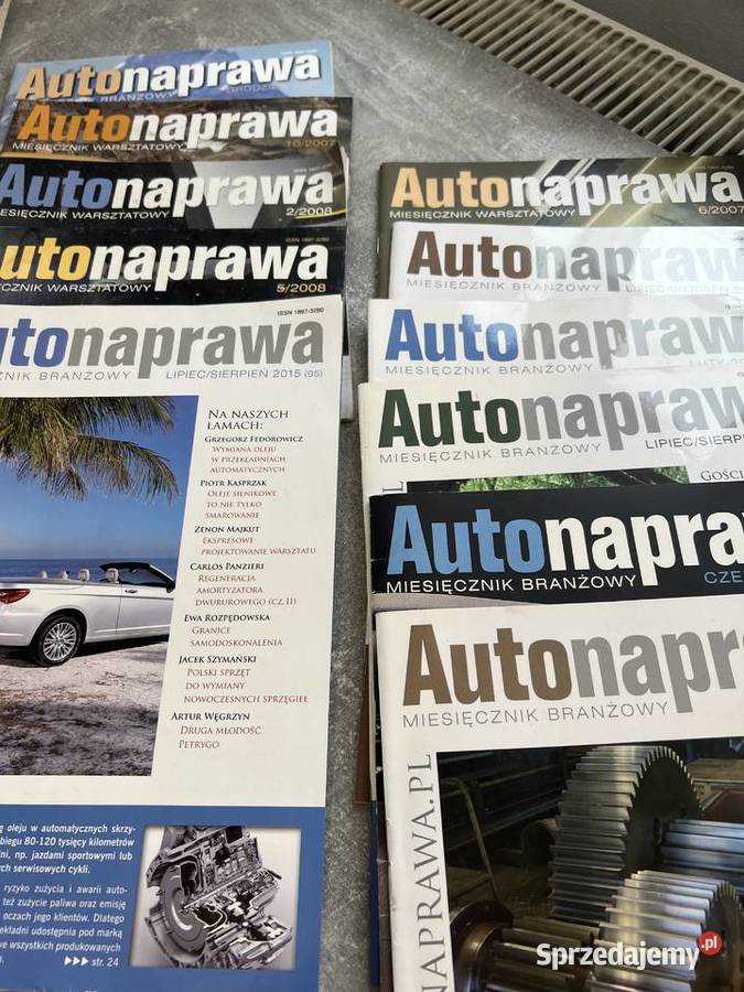 Miesięcznik branżowy Autonaprawa 11 sztuk 2007