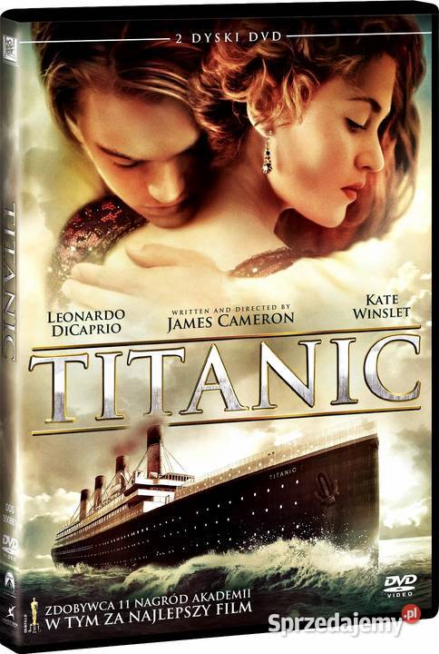 TITANIC KATE WINSLET 2 DVD Kalisz