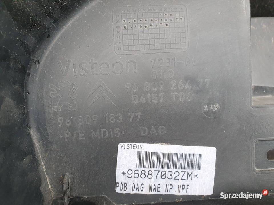 DESKA KOKPIT CITROEN BERLINGO osobowe Pozostałe Lipno