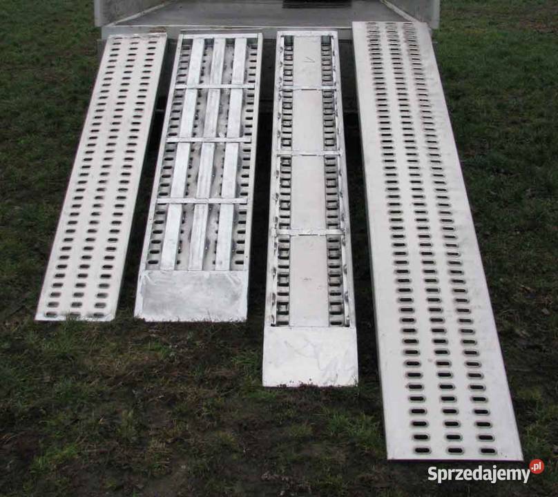Najazdy aluminiowe 1x wzm 3000x420x90mm Podjazdy Pozostałe Lubanie