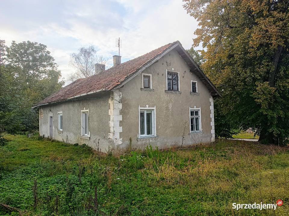 DUŻY DOM na Warmii do remontu, działka 6700m2