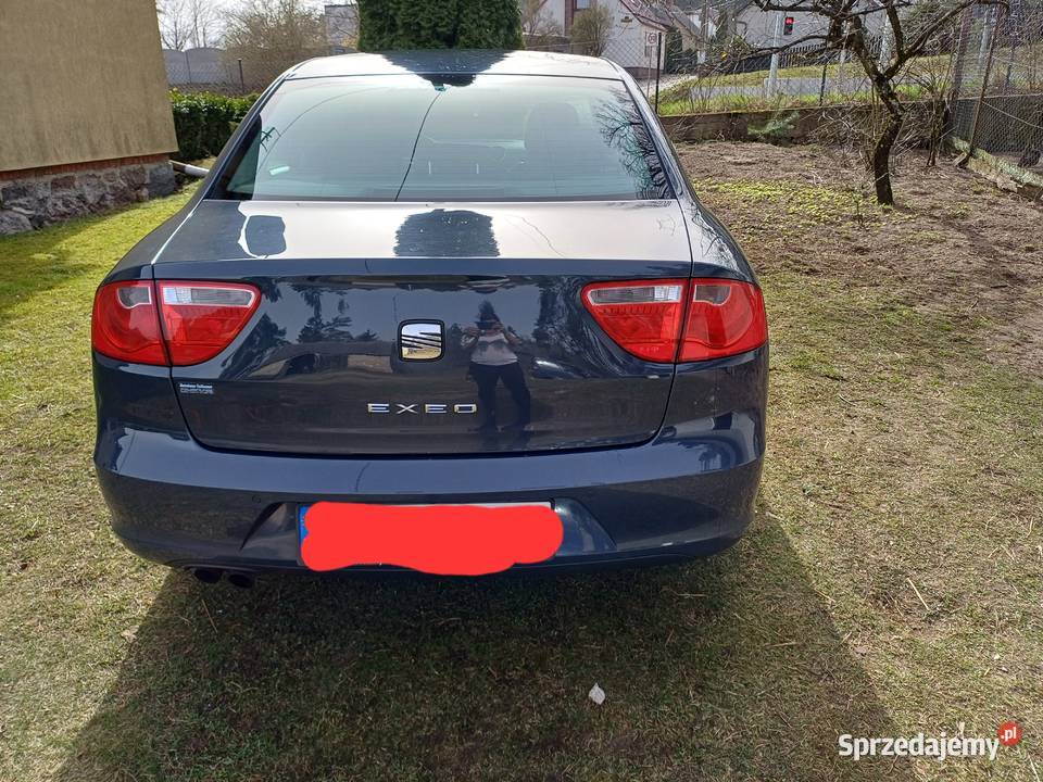 Samochód Seat Exeo 2009 śliczny szary metalik poduszka powietrzna Exeo Kościerzyna